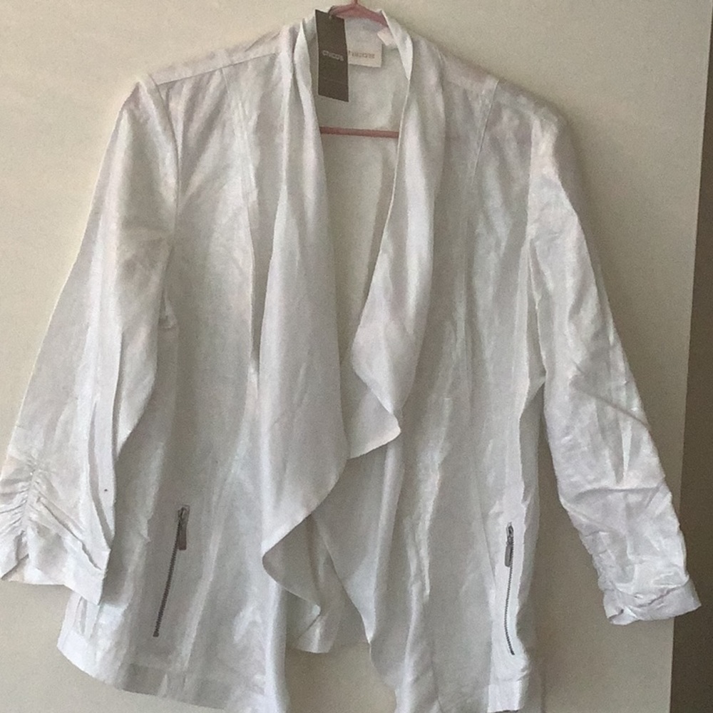 Chicos sliver blazer